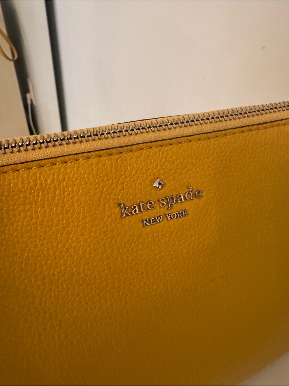 Kate Spade New York Sunshine Yellow Pebbled Leather Crossbody Bag (small
Size) - Picture 4 of 6